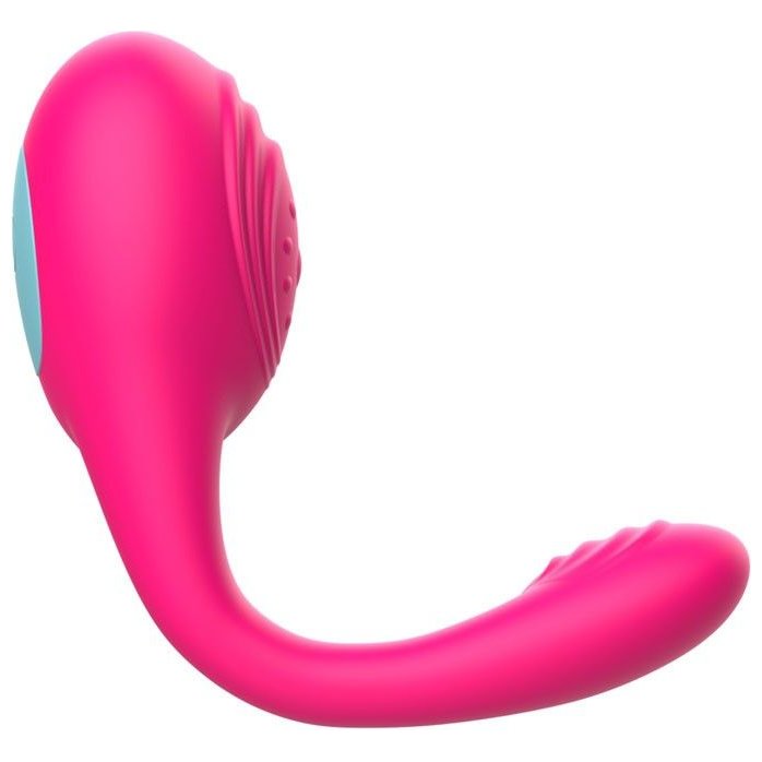 Розовое виброкольцо с пультом ДУ. Фотография 5.