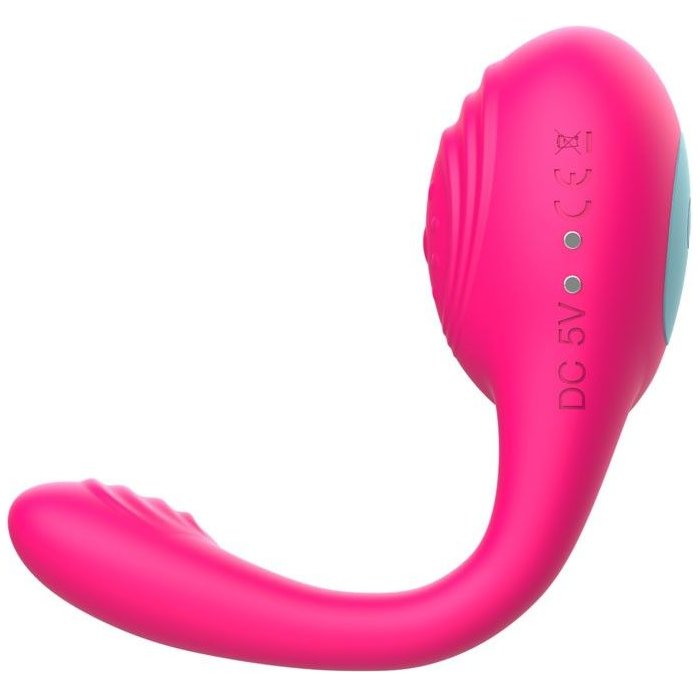 Розовое виброкольцо с пультом ДУ. Фотография 6.