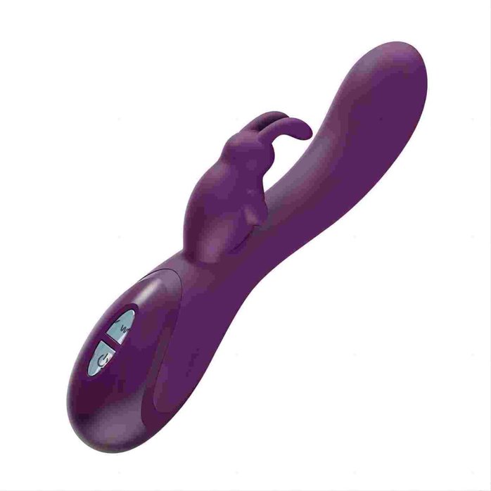 Фиолетовый вибратор-кролик Craybit Rabbit Vibrator - 21 см. Фотография 5.