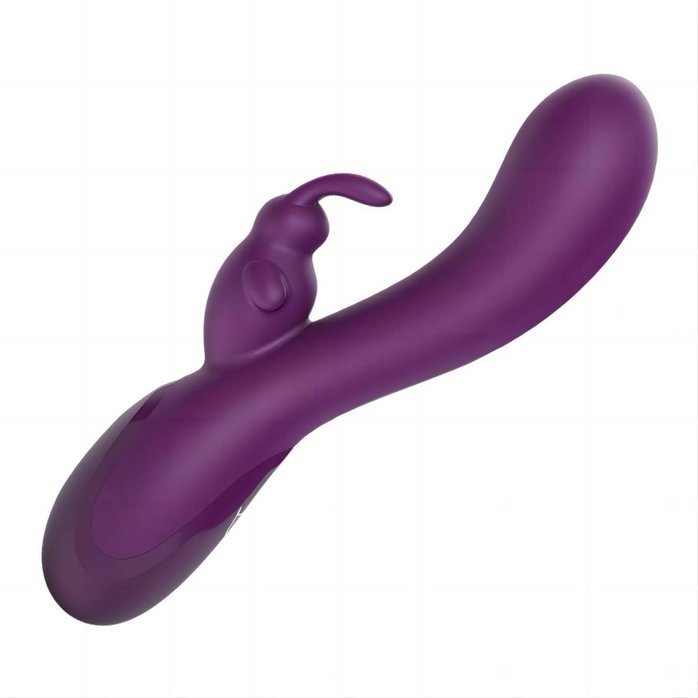 Фиолетовый вибратор-кролик Craybit Rabbit Vibrator - 21 см. Фотография 6.