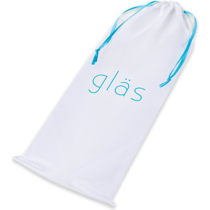 Стеклянный фаллоимитатор с красной спиралью Mr. Swirly - 20,5 см. Фотография 6.