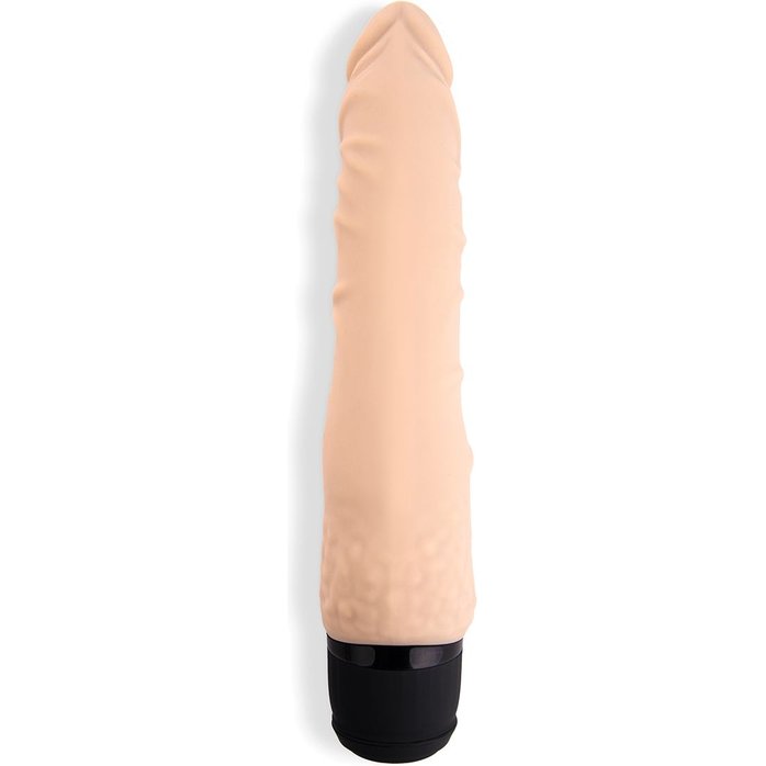 Телесный вибромассажер 7’’ Realistic Vibrator - 20 см. Фотография 2.