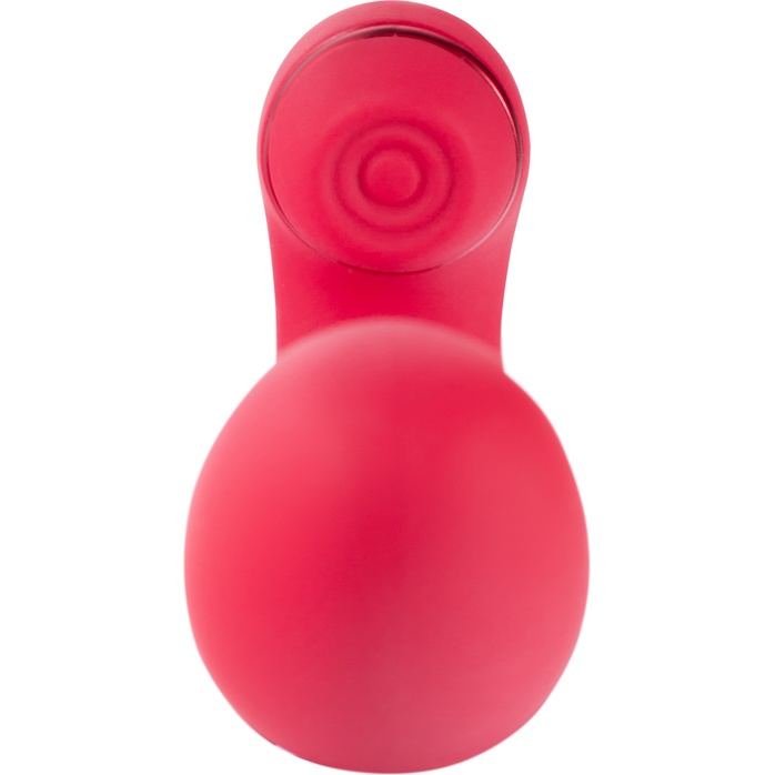 Красный вибратор-кролик с осцилляцией Lalita - 23 см. Фотография 16.