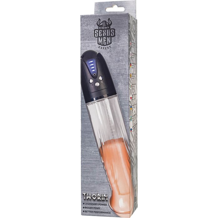 Автоматическая помпа для пениса Thorin - Sexus Men. Фотография 14.