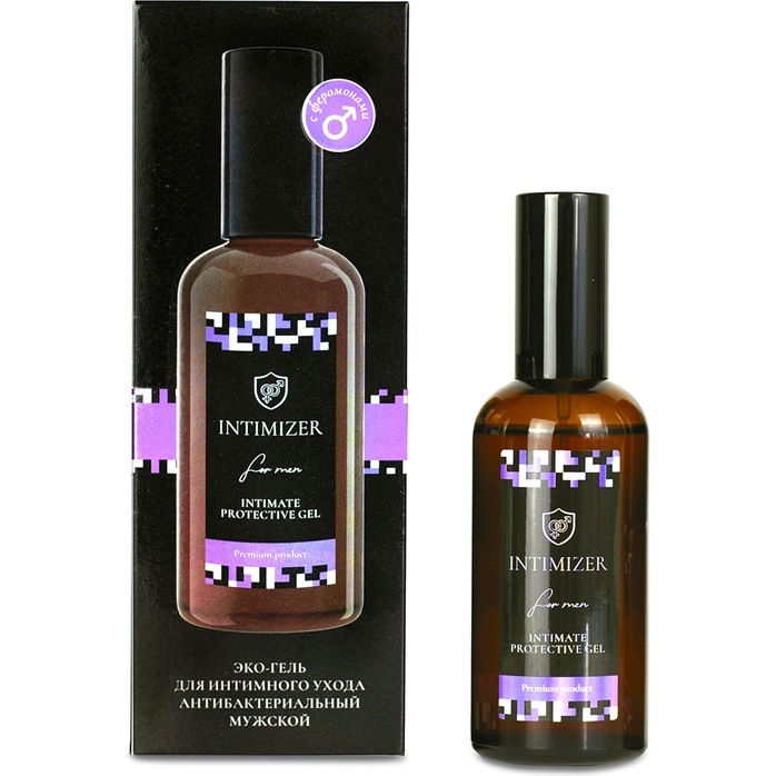 Мужской антибактериальный эко-гель для интимного ухода Intimizer - 100 мл