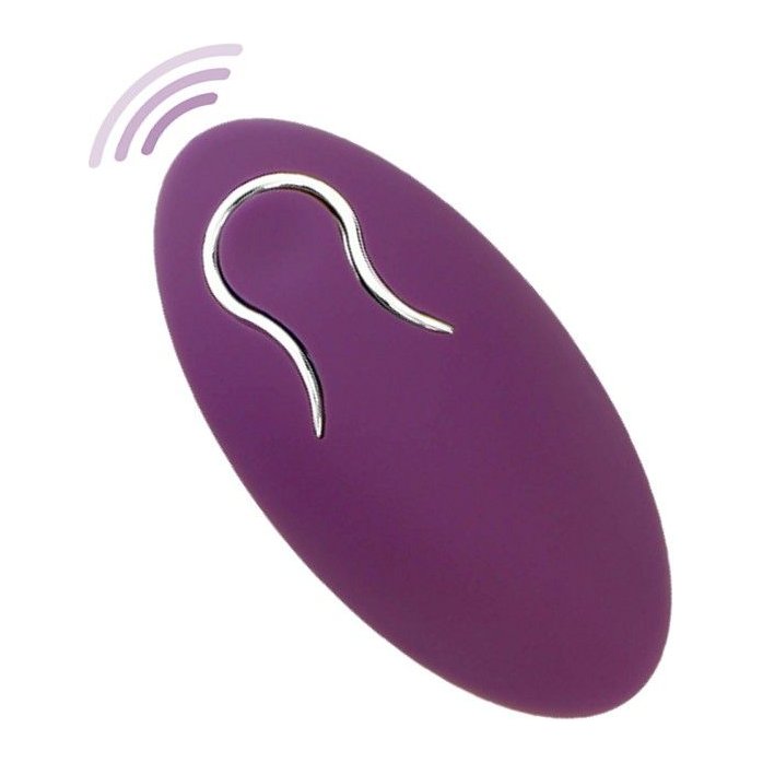 Фиолетовая эрекционная вибронасадка Halo Halo C-Ring Sleeve. Фотография 6.