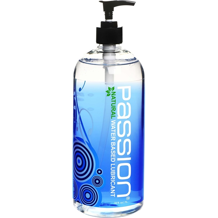 Лубрикант на водной основе Passion Natural Water-Based Lubricant - 1000 мл - Passion