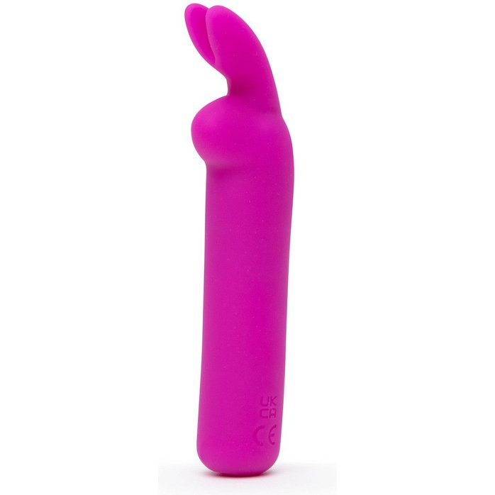 Лиловая вибропуля с ушками Rechargeable Rabbit Ears Bullet Vibrator