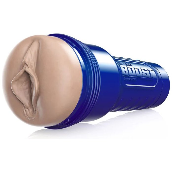 Телесный мастурбатор-вагина Fleshlight Boost Bang. Фотография 2.