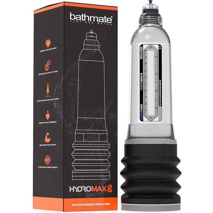 Прозрачная гидропомпа Bathmate HydroMAX8. Фотография 2.