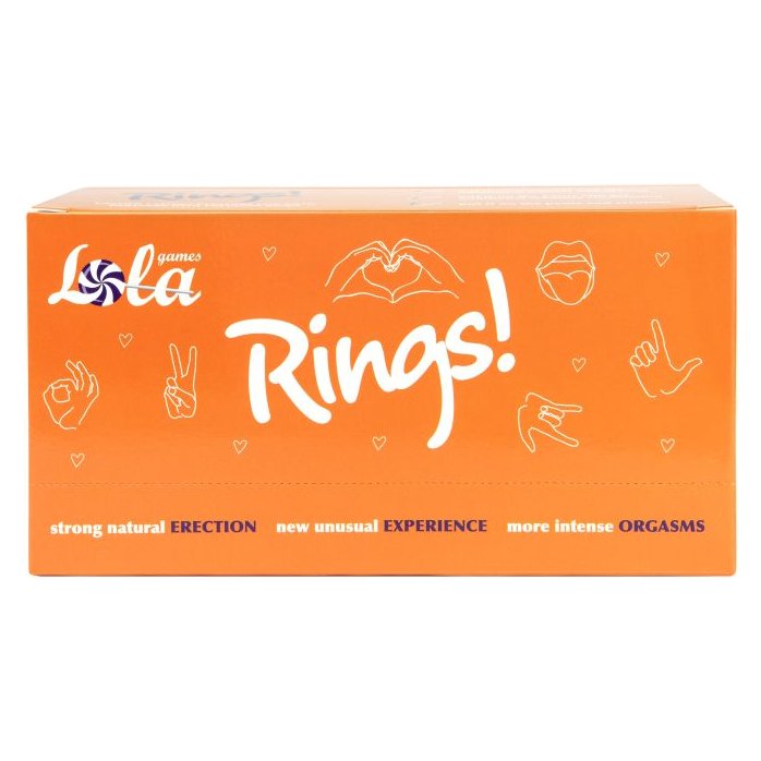 Бокс из 12 эрекционных колец Axle-pin - Rings!. Фотография 3.
