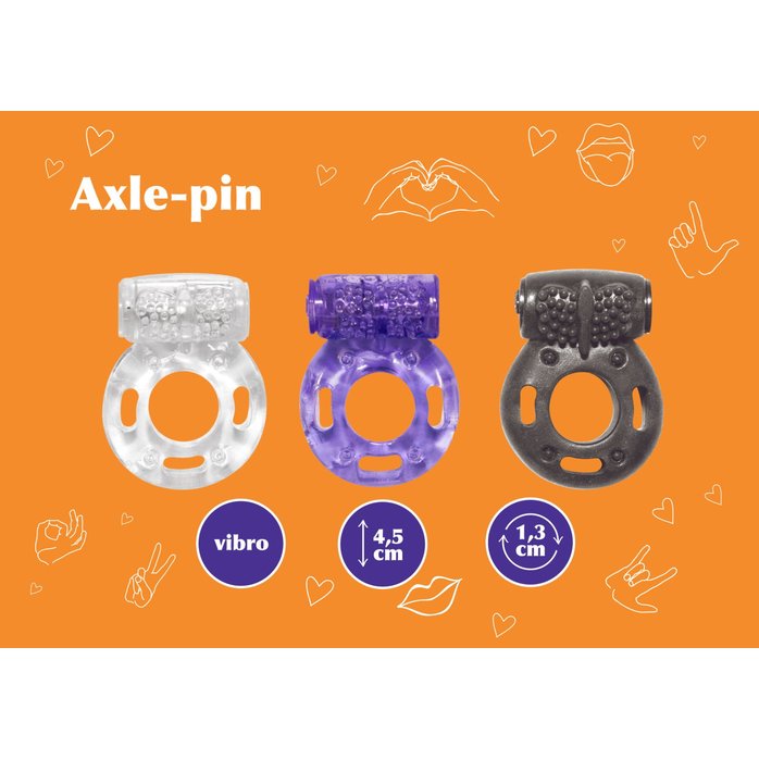 Бокс из 12 эрекционных колец Axle-pin - Rings!. Фотография 5.