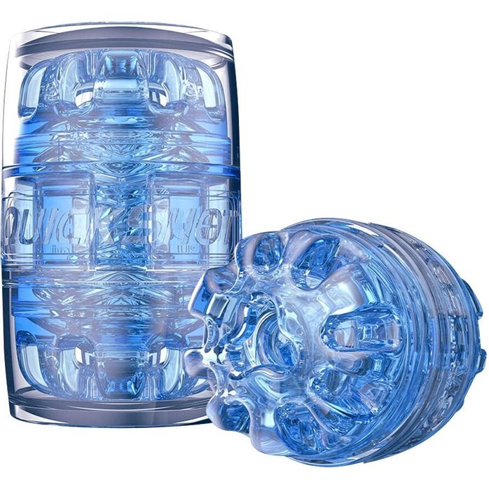 Мастурбатор Fleshlight Quickshot Turbo Blue Ice. Фотография 4.