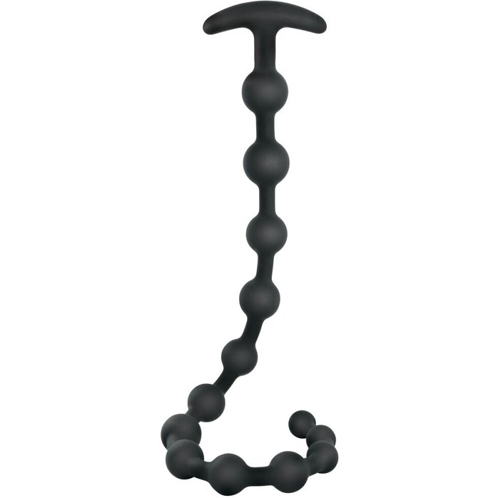 Черные анальные бусы Anal beads - 50 см - You2Toys