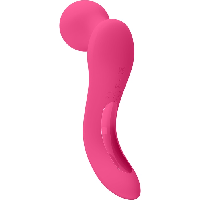 Розовый вибратор с изогнутой головкой Lois - Pretty Love. Фотография 4.