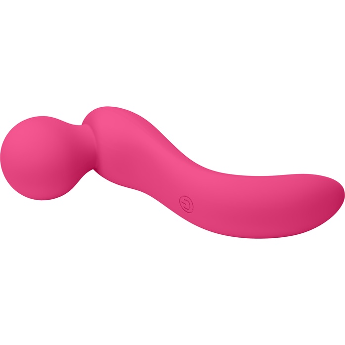 Розовый вибратор с изогнутой головкой Lois - Pretty Love. Фотография 7.