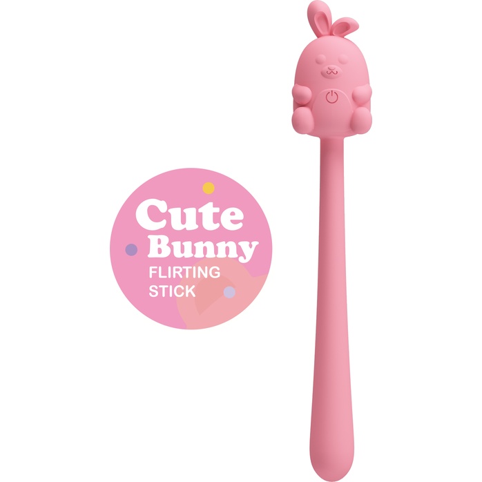 Розовый гибкий вибратор - 14,2 см - Pretty Love. Фотография 3.