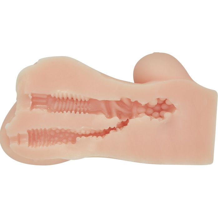 Телесный мастурбатор мини-торс Hannah - Crazy Bull. Фотография 4.