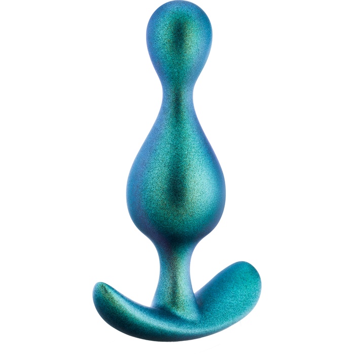 Бирюзовая анальная пробка The Photon Plug - 11,4 см - Anal Adventures. Фотография 3.