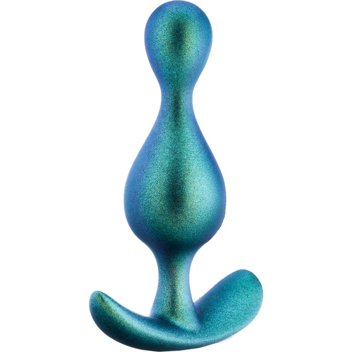 Бирюзовая анальная пробка The Photon Plug - 11,4 см - Anal Adventures. Фотография 5.