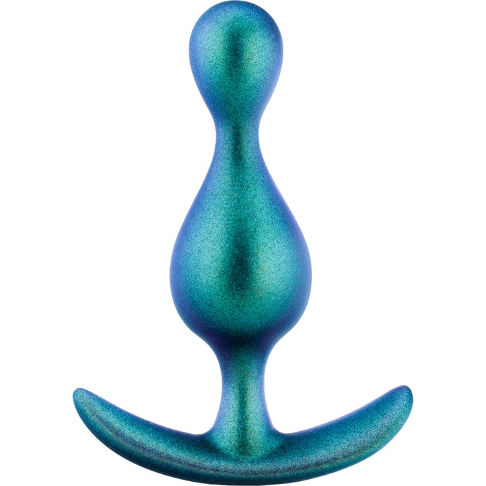 Бирюзовая анальная пробка The Photon Plug - 11,4 см - Anal Adventures