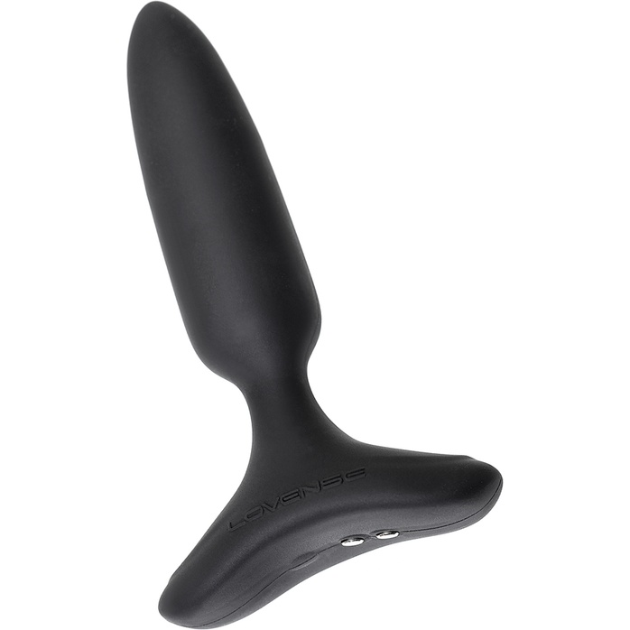 Черная анальная втулка Hush 2 (XS) - 12,1 см. Фотография 4.