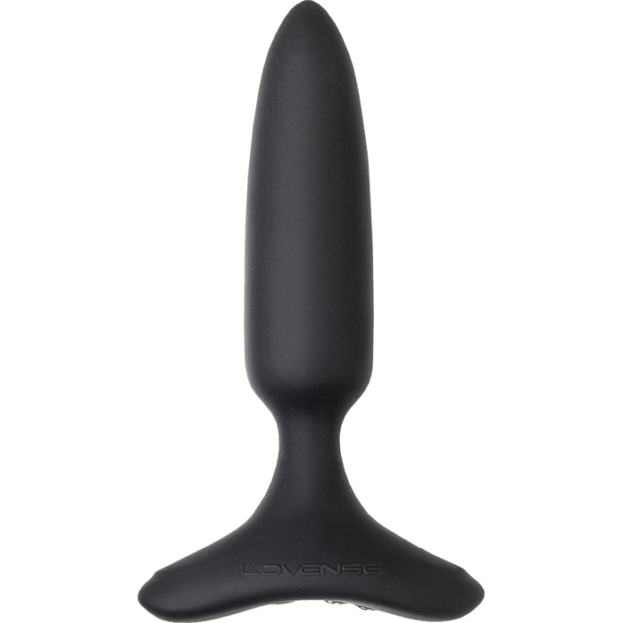 Черная анальная втулка Hush 2 (XS) - 12,1 см