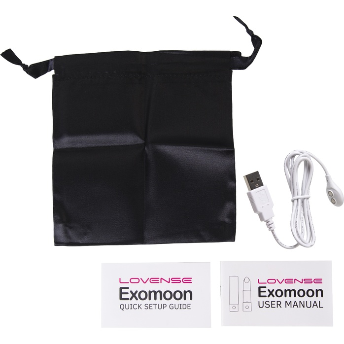 Мини-вибратор в форме помады Exomoon - 8,8 см. Фотография 11.
