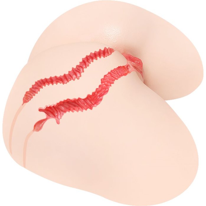 Мастурбатор-полуторс с двойным слоем материала и вибрацией Vanilla Onahole. Фотография 3.