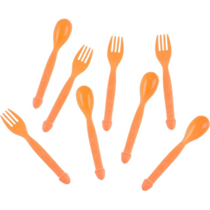 Набор пластиковых столовых приборов «Всё в твоих руках». Фотография 4.