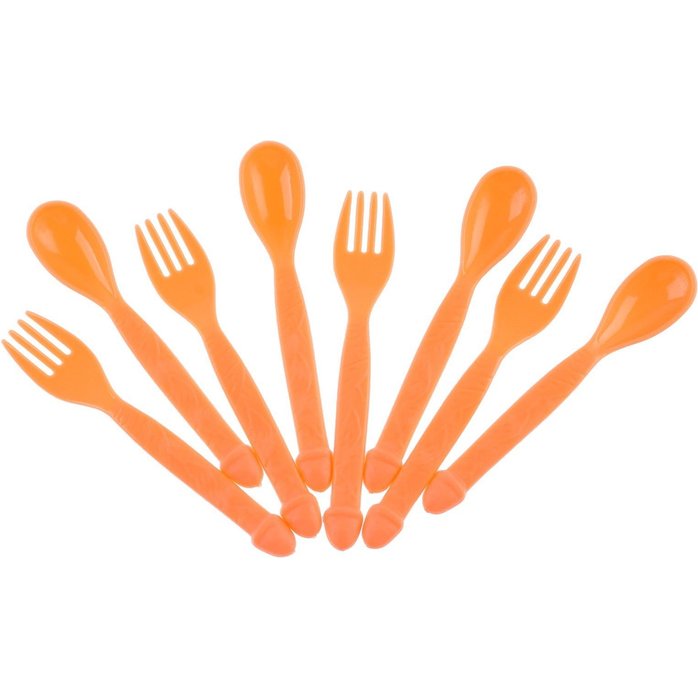 Набор пластиковых столовых приборов «Всё в твоих руках»