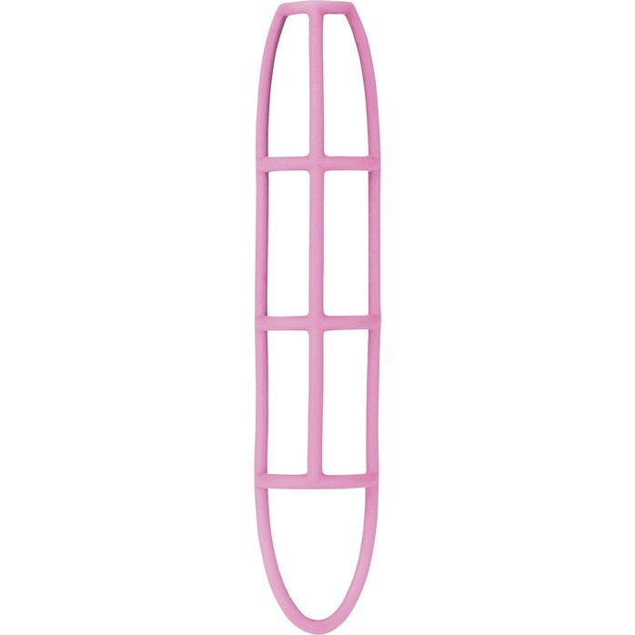 Розовая насадка-сетка на пенис - Shots Toys