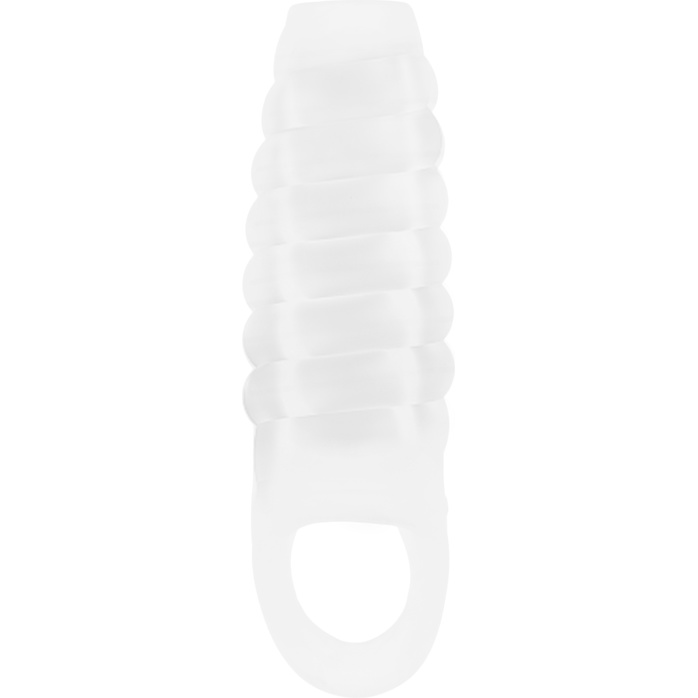 Прозрачная насадка на пенис SONO №21 с открытой головкой - Sono. Фотография 4.