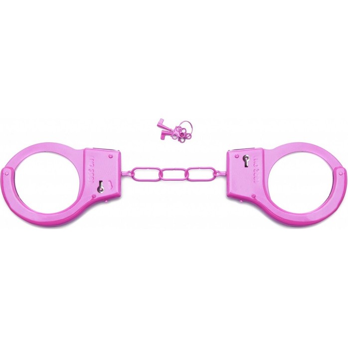 Розовые металлические наручники SHOTS TOYS Pink - Shots Toys