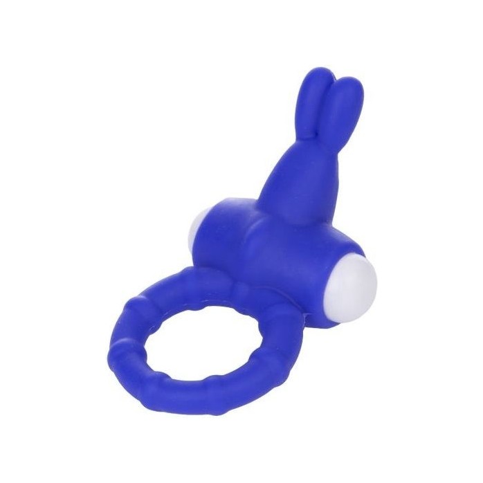 Фиолетовое виброкольцо с зайчиком для клиторального массажа Power Rabbit Clit Cockring. Фотография 2.