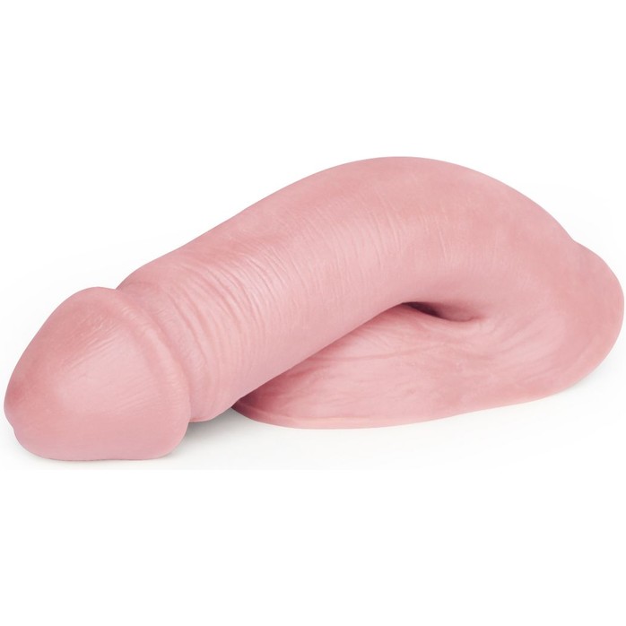 Мягкий имитатор пениса Pink Limpy малого размера - 12 см