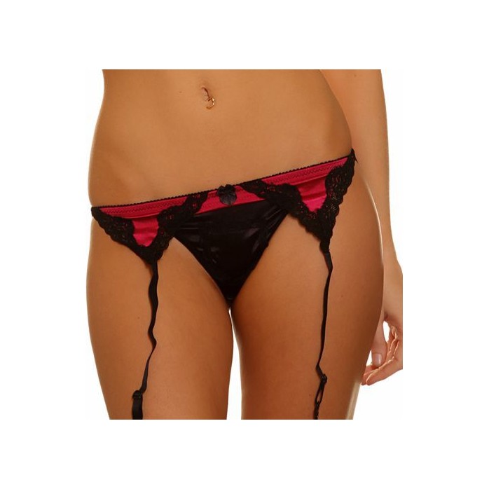 Пояс для чулок с кружевной отделкой