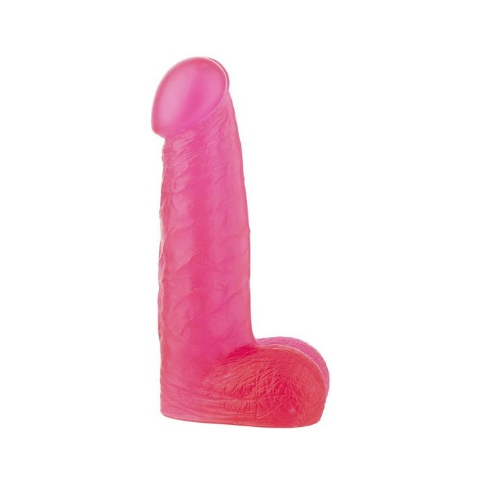 Розовый фаллоимитатор XSKIN 6 PVC DONG - 15,2 см - X-Skin