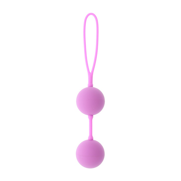 Розовые вагинальные шарики на силиконовой связке GOOD VIBES THE PERFECT BALLS PINK - Good Vibes