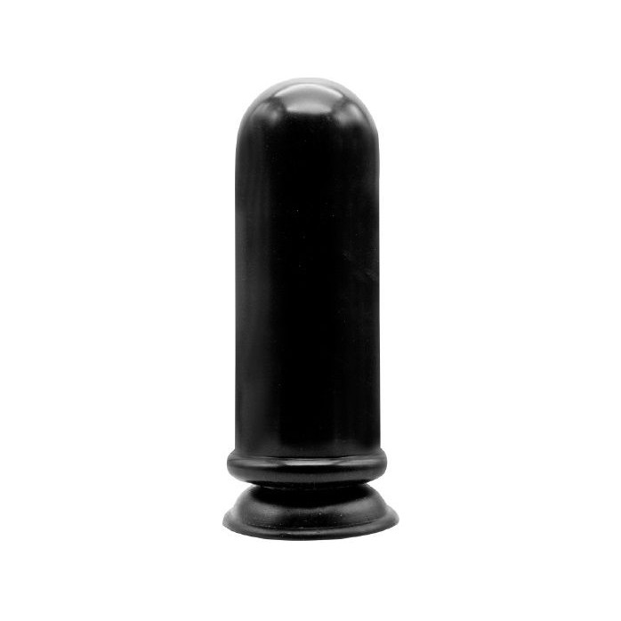 Чёрный анальный стимулятор-гигант MENZSTUFF ANAL MORTAR HUGE BUTT PLUG - 20 см - MenzStuff
