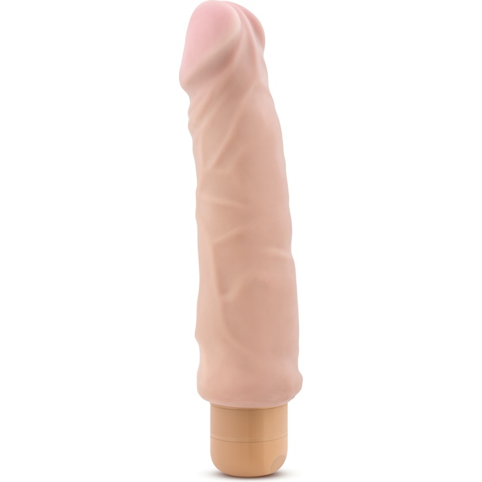 Виброфаллос с ярко выраженным рельефом X5 HARD ON VIBRATING 9INCH DILDO - 22,8 см - X5. Фотография 2.