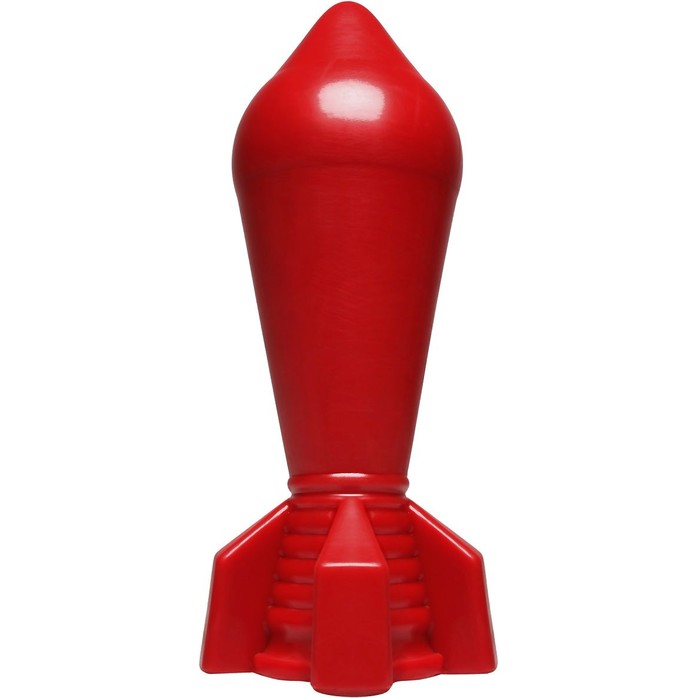 Красный анальный плаг Shock Wave Cherry Bomb - 20,3 см - American Bombshell
