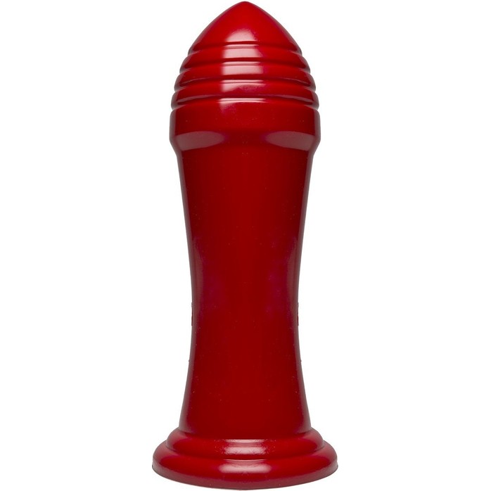 Красный анальный плаг Blockbuster Cherry Bomb - 30,5 см - American Bombshell