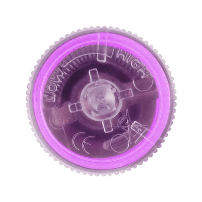 Фиолетовый водонепроницаемый вибратор Neon Luv Touch Vibe - 19 см - Neon Luv Touch. Фотография 4.