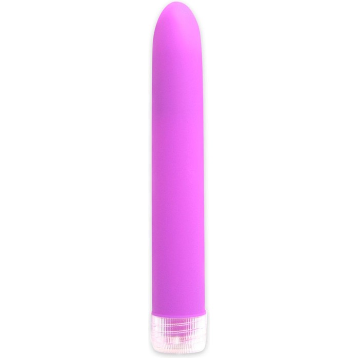 Фиолетовый водонепроницаемый вибратор Neon Luv Touch Vibe - 19 см - Neon Luv Touch