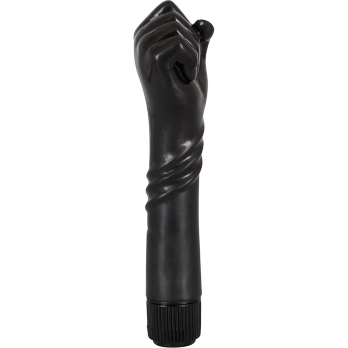 Чёрный вибратор-рука для фистинга The Black Fist Vibrator - 24 см - You2Toys. Фотография 5.