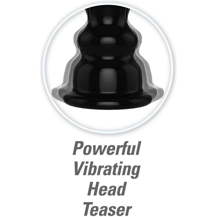 Вакуумная помпа с вибрацией Ultimate Head Job Vibrating Penis Pump - Pump Worx. Фотография 3.
