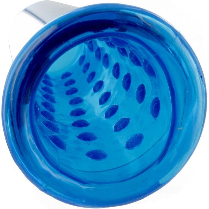 Голубая вакуумная помпа XLsucker Penis Pump. Фотография 2.