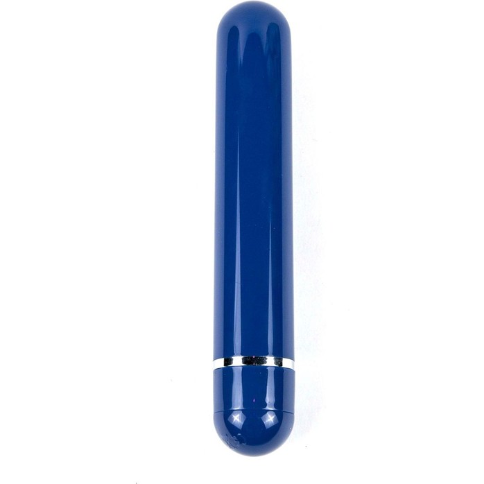 Синий вибратор The Modest One - 14,5 см