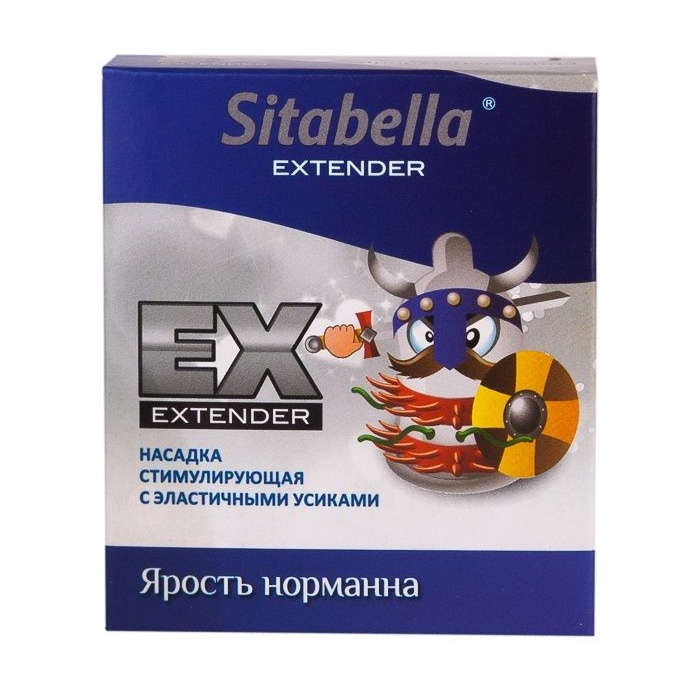 Стимулирующая насадка Sitabella Extender Ярость норманна - Sitabella condoms